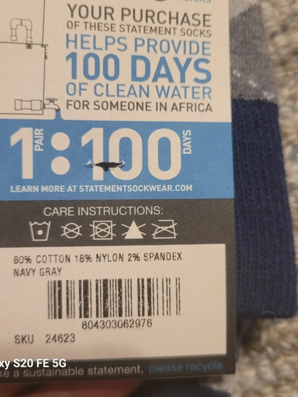 Two Pairs of Statement Sockwear Argyle Socks
